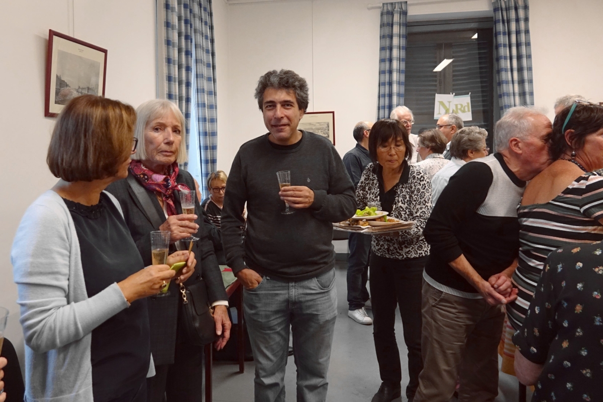 15 octobre 2019. Cocktail offert par Michel Talagrand à l'occasion de son prix Shaw de mathématiques — photo 33